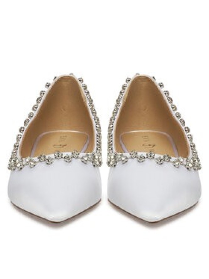 Eva Minge Baleriny MILA-V1166-28-1 Biały