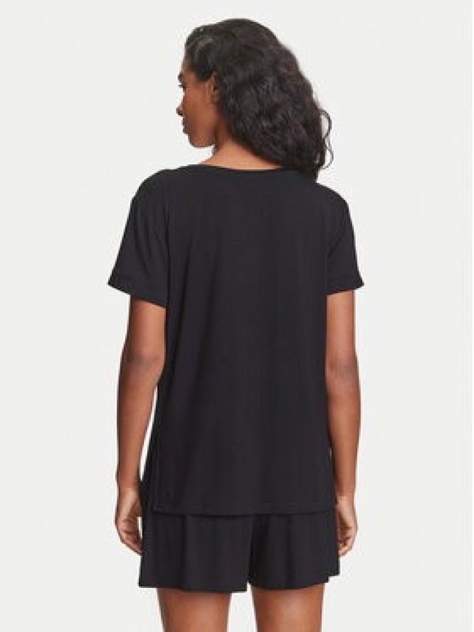 Emporio Armani T-Shirt EW000780 AF12192 UC001 Czarny Regular Fit