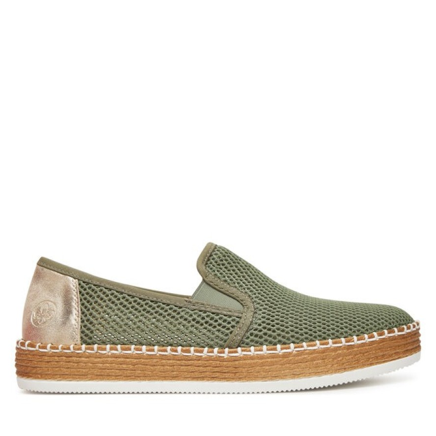 Espadryle Rieker
