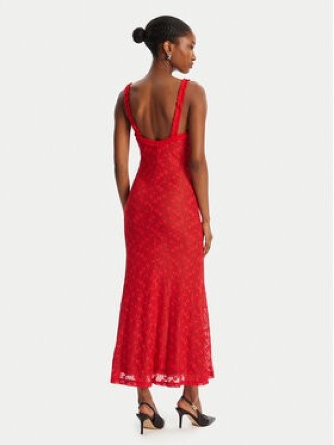 Bardot Sukienka koktajlowa Alegra Stretch Lace 59964DB Czerwony Regular Fit