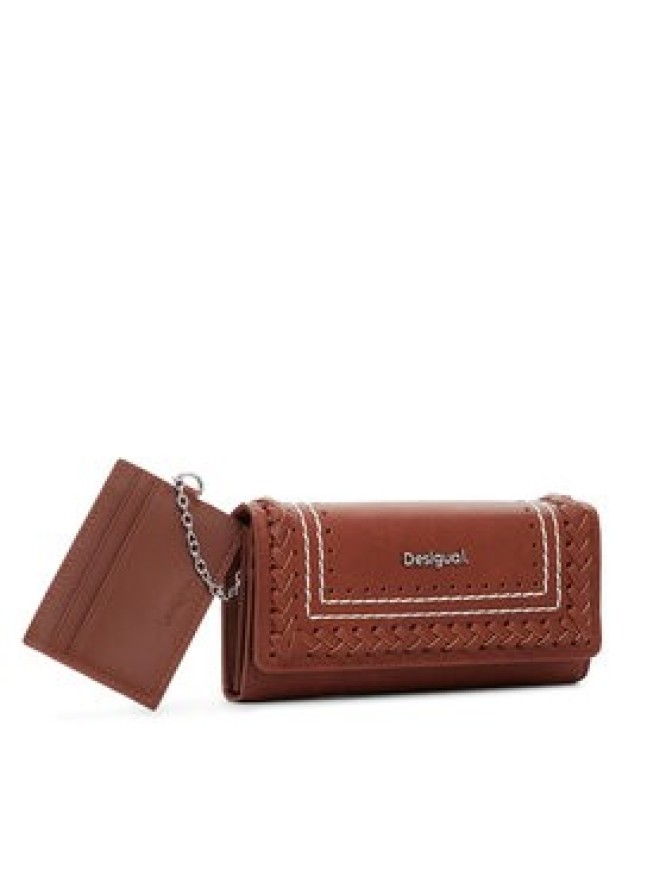 Desigual Portfel 25SAYP21 Brązowy