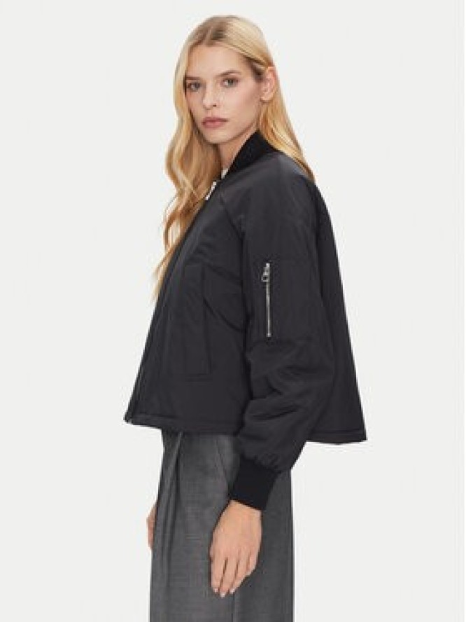 Marc O'Polo Kurtka bomber 500 0808 70307 Granatowy Relaxed Fit