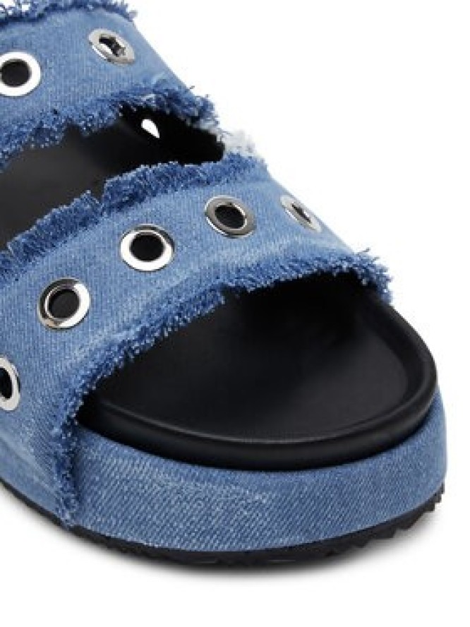 Inuikii Klapki Jeans Studos 70103-150 506 Granatowy