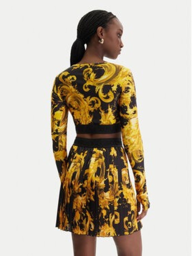 Versace Jeans Couture Bluzka 80HAH218 JS532 Czarny Slim Fit