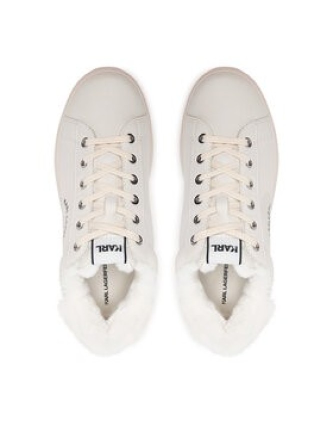 KARL LAGERFELD Sneakersy Kapri KL62536L Kremowy