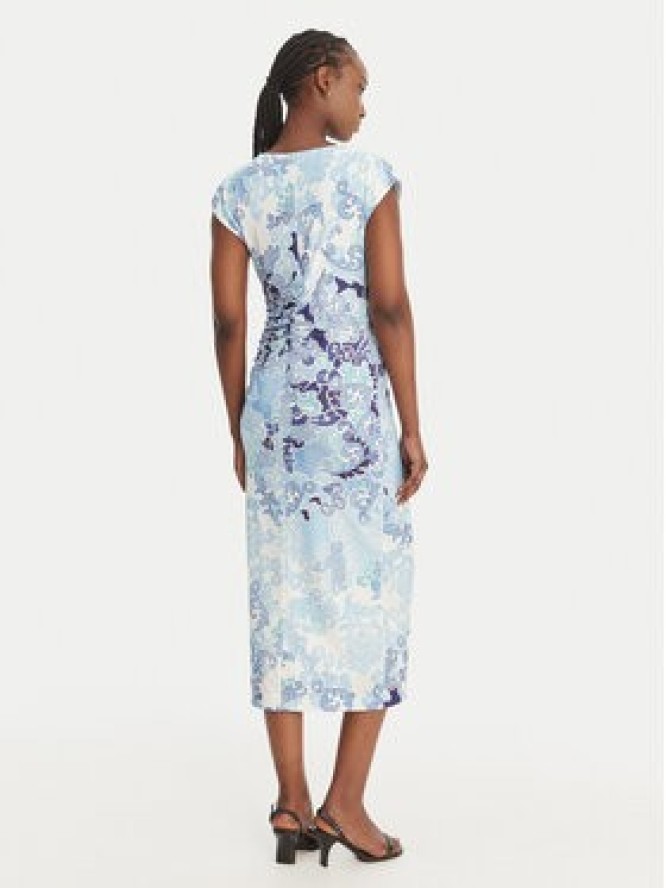 Hale Bob Sukienka koktajlowa Thora 5ZLG662A Błękitny Slim Fit