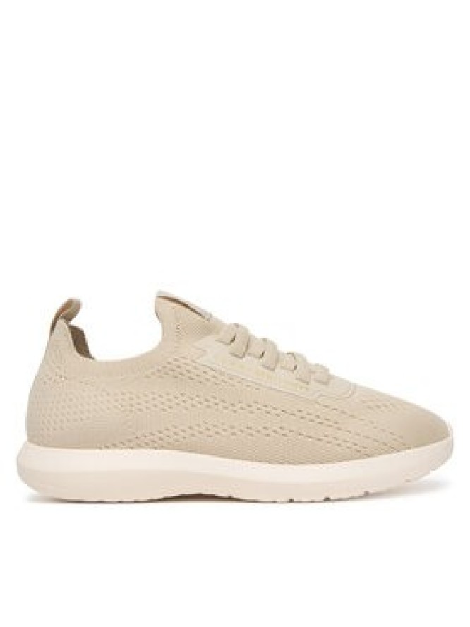 Tommy Hilfiger Sneakersy Th Knit Extralight Runner FW0FW09112 Beżowy