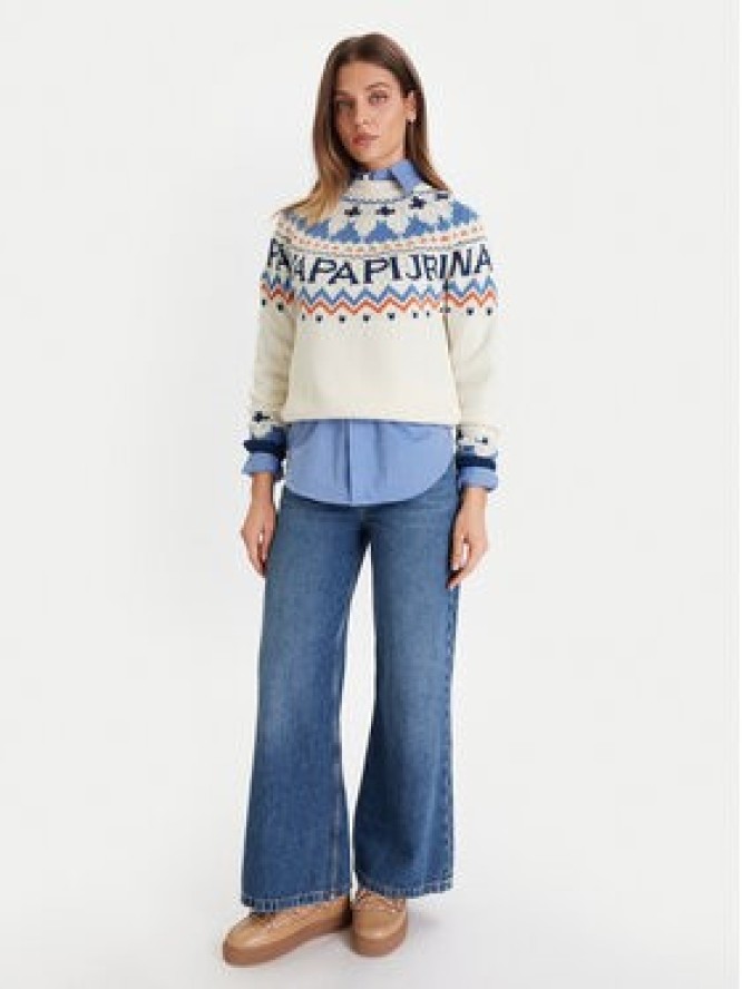 Napapijri Sweter D-Fiames NP0A892S Beżowy Regular Fit