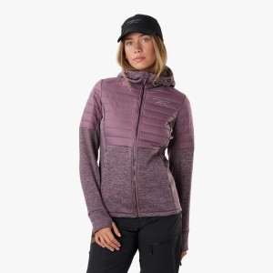 Kurtka Outdoor Wędrówki Kobieta Lofoten Wodoodporny