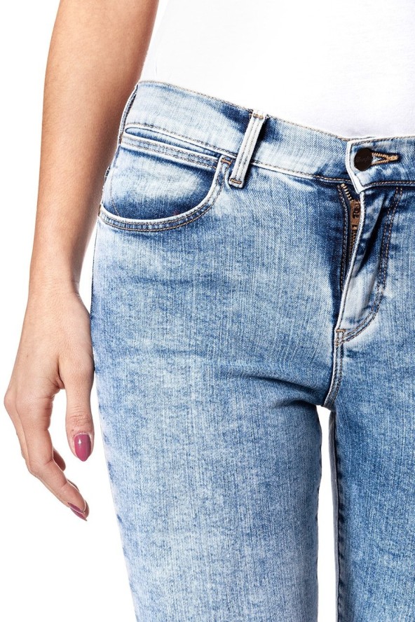 WRANGLER HIGH RISE SKINNY WROCK BLUE W27HSV24S 112128119