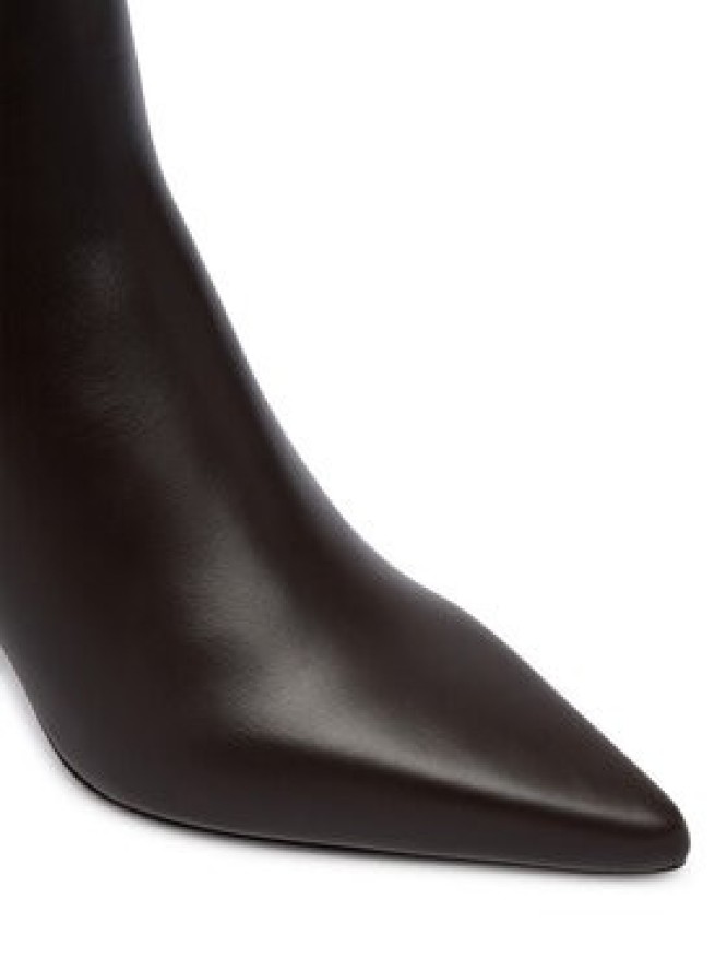 Max Mara Botki Mxalightbootie 2624796032600 Brązowy ciemny