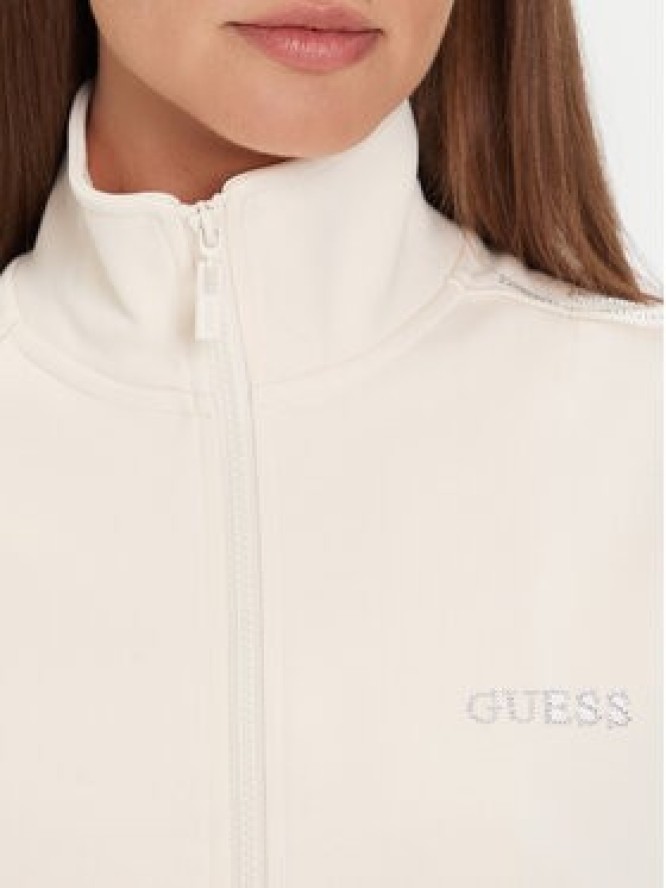 Guess Bluza V5BQ15 KCX22 Beżowy Regular Fit