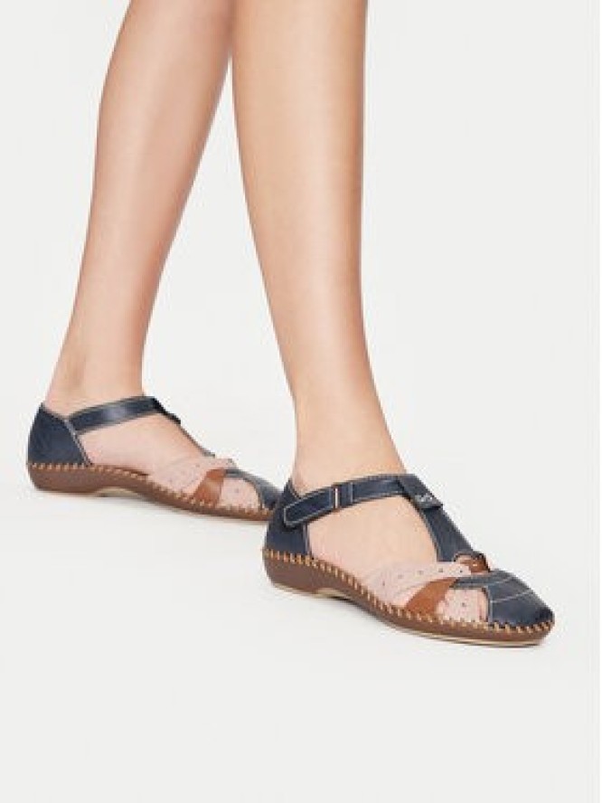 Rieker Sandały M1655-14 Granatowy