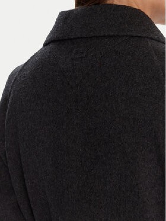 Tommy Hilfiger Płaszcz wełniany WW0WW47286 Szary Regular Fit