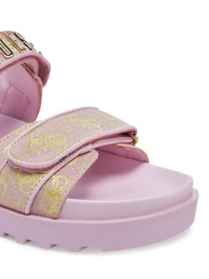 Guess Sandały FLJFDS FAL03 Różowy