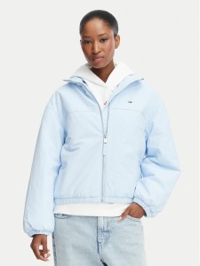 Tommy Jeans Kurtka przejściowa DW0DW22908 Niebieski jasny Regular Fit
