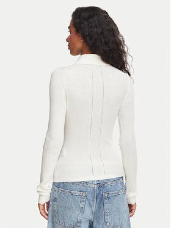 HUGO Sweter Sdropa 50562687 Kremowy Slim Fit