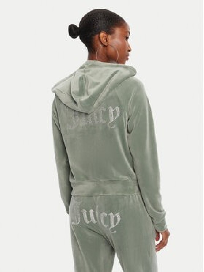 Juicy Couture Bluza Madison JCWA122001 Zielony Slim Fit