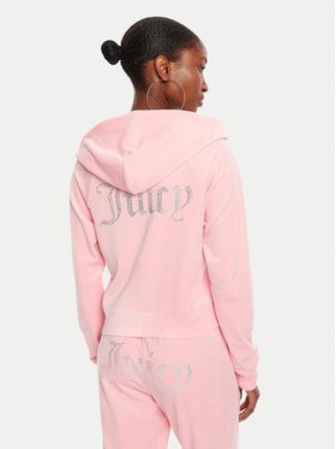 Juicy Couture Bluza Madison JCWA122001 Różowy Slim Fit