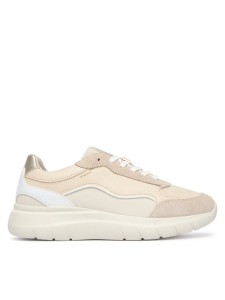 Geox Sneakersy D Plummery D65YNA 5422 C5V1Z Beżowy jasny
