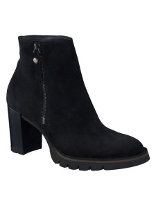 Paul Green Skórzane botki w kolorze czarnym rozmiar: 36