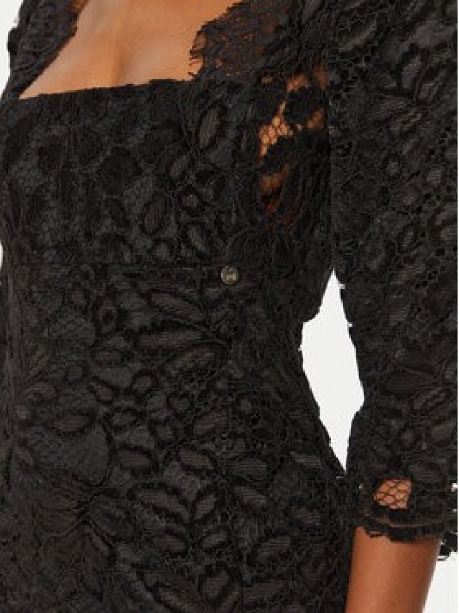 Rinascimento Sukienka koktajlowa CFC0121734003 Czarny Slim Fit