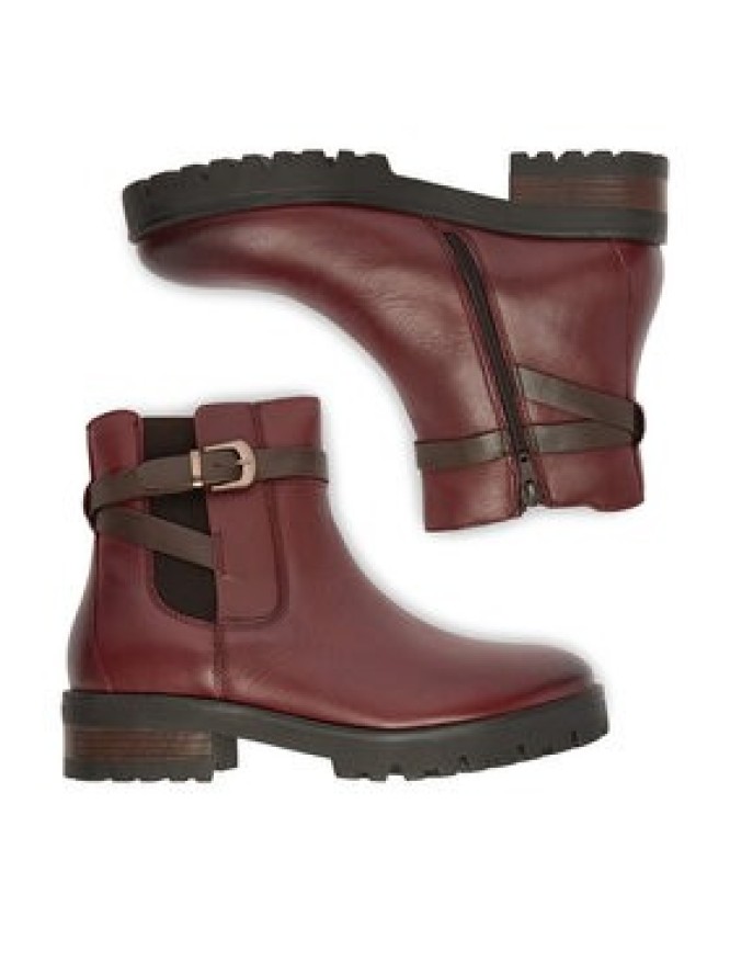 Lasocki Botki CEO-WI23-DAGA-01 Bordowy