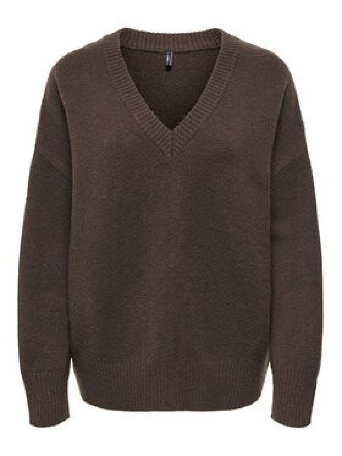 ONLY Sweter Mari 15360940 Brązowy Loose Fit
