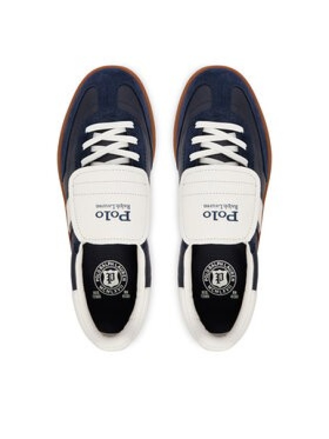 Polo Ralph Lauren Sneakersy Bedford Ft 804P16347001 Granatowy