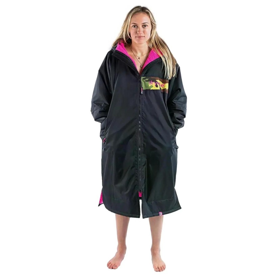 Poncho wodoodporny z długimi rękawami Dryrobe Advance