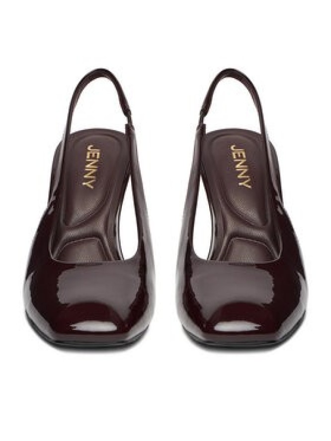 JENNY Czółenka CEO-CD24-190-1 Bordowy