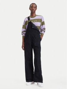 Roxy Ogrodniczki Trailblazer Overall ERJWO03022 Czarny Regular Fit