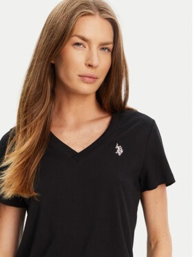 U.S. Polo Assn. T-Shirt WUP0635 Czarny Classic Fit