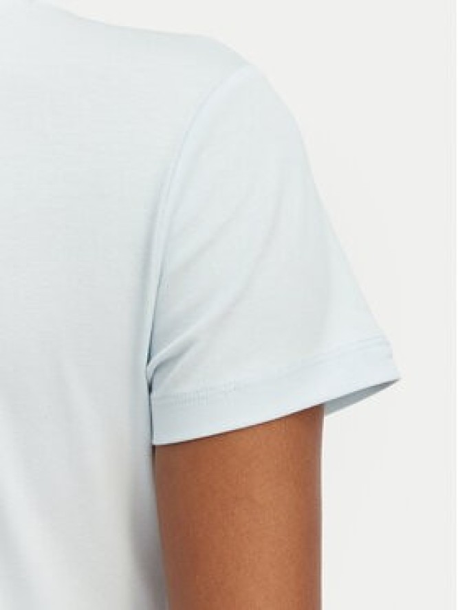 Guess T-Shirt W6GI11 K3026 Niebieski jasny Regular Fit