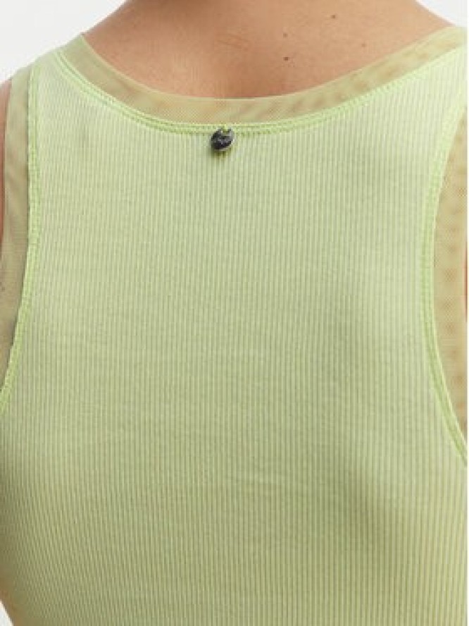 BOSS Top C_Eplie 50553479 Zielony Slim Fit