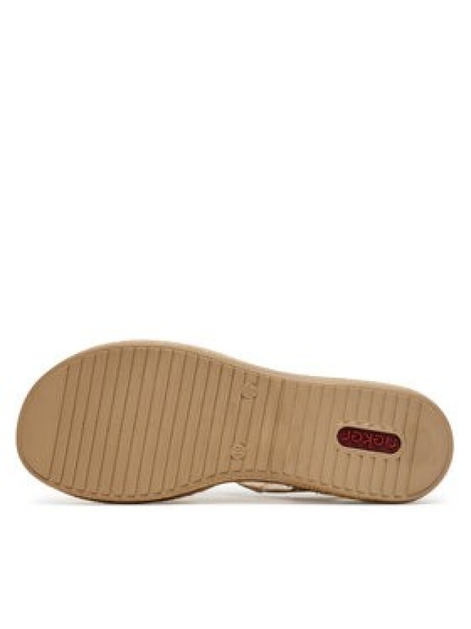 Rieker Sandały CEO-V0919-90 Złoty