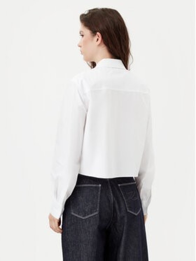 KARL LAGERFELD Koszula A1W11002 Biały Regular Fit