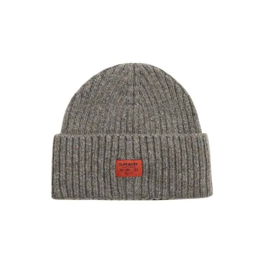 Damska czapka z dzianiny Superdry Workwear Nep