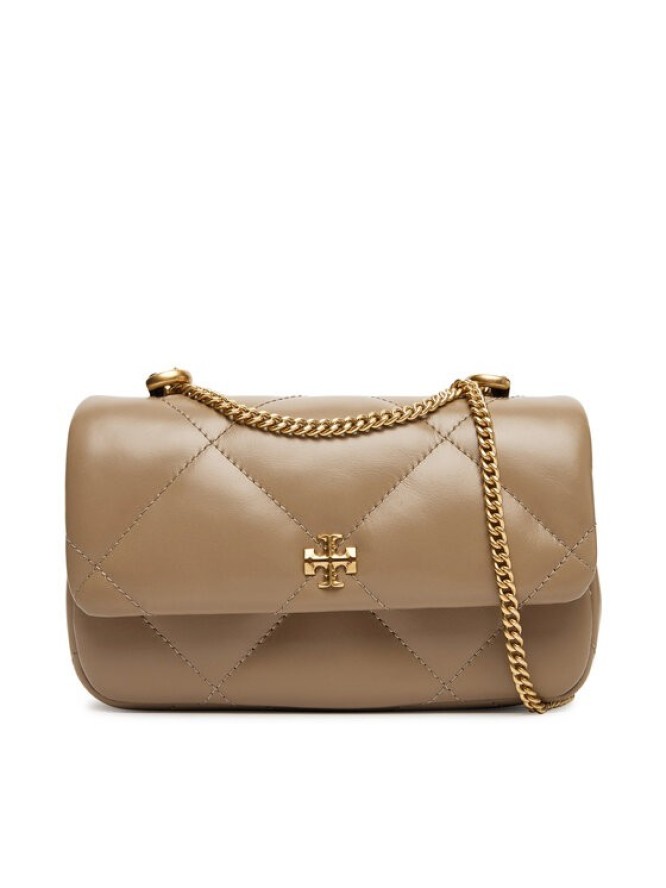 Tory Burch Torebka Mini Kira Diamond 154710 Beżowy