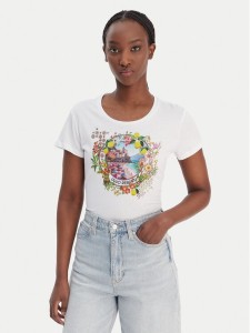 Liu Jo T-Shirt WA6476 JS923 Biały Regular Fit