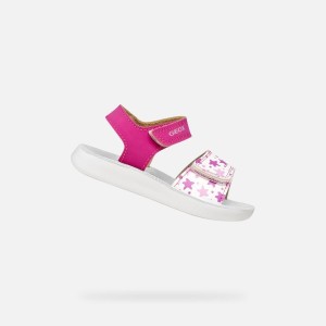Sandały GEOX B SANDAL LIGHTFLOPPY B Rose