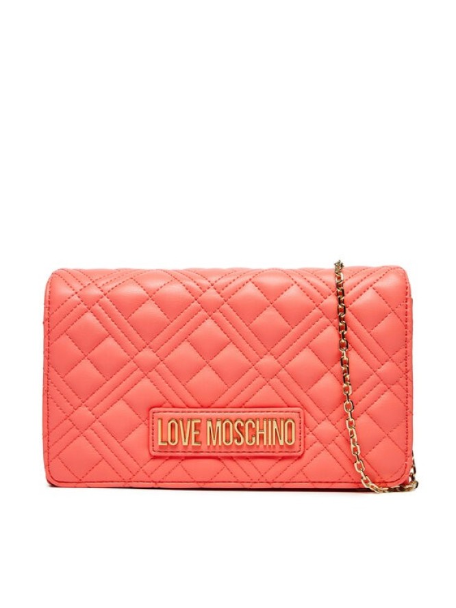 LOVE MOSCHINO Torebka JC4079PP1MLA0464 Koralowy