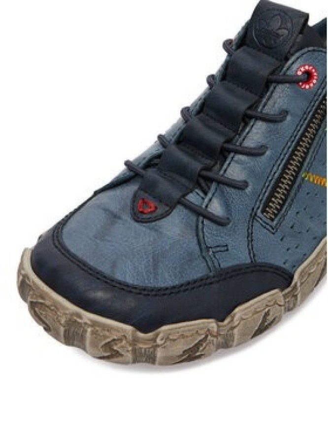 Rieker Półbuty L0357-12 Niebieski