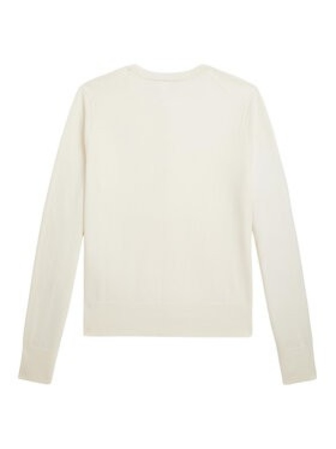 Polo Ralph Lauren Kardigan 211971871003 Écru Slim Fit