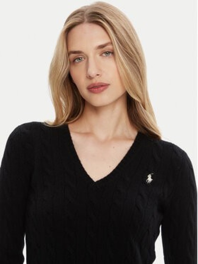 Polo Ralph Lauren Sweter 211971866005 Czarny Slim Fit