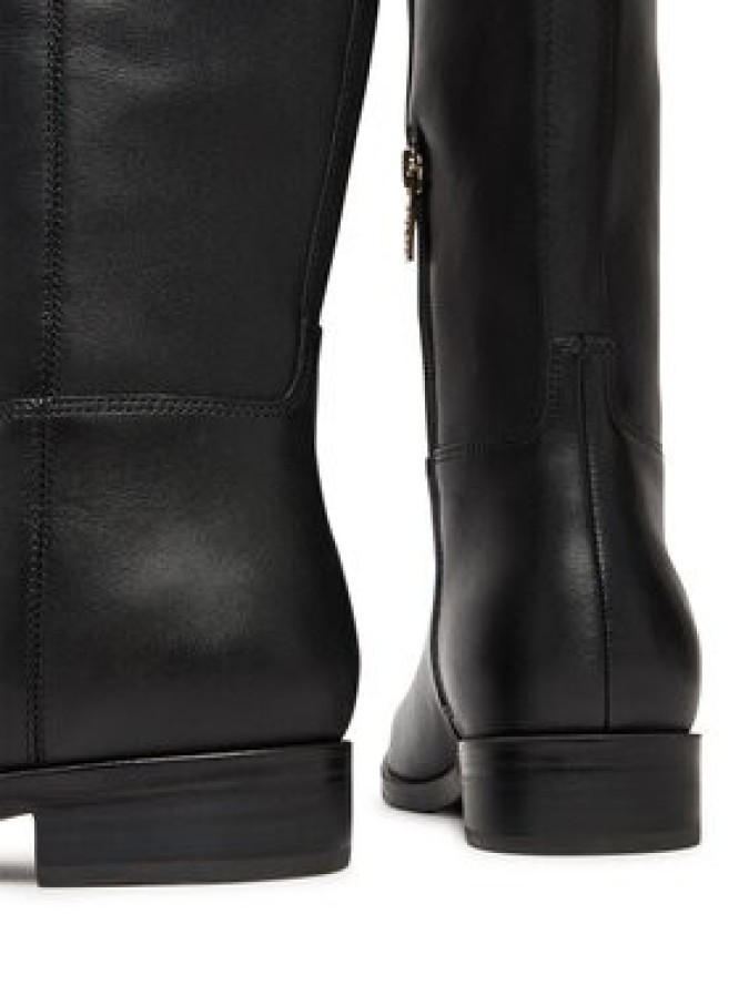 Guess Kozaki FLFZOR LEA11 Czarny