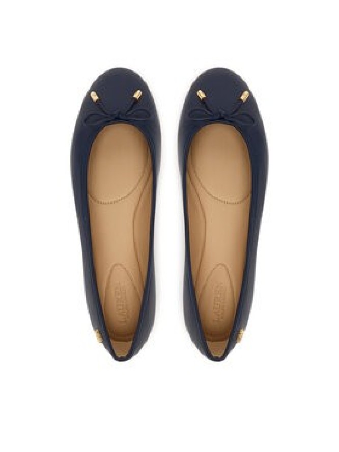 LAUREN RALPH LAUREN Baleriny Jayna 802940728004 Granatowy