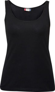 clique Carolina Tanktop z miękkiego single jersey, lekko wydłużony krój