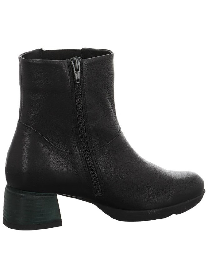 Think! Skórzane botki w kolorze czarnym rozmiar: 37,5
