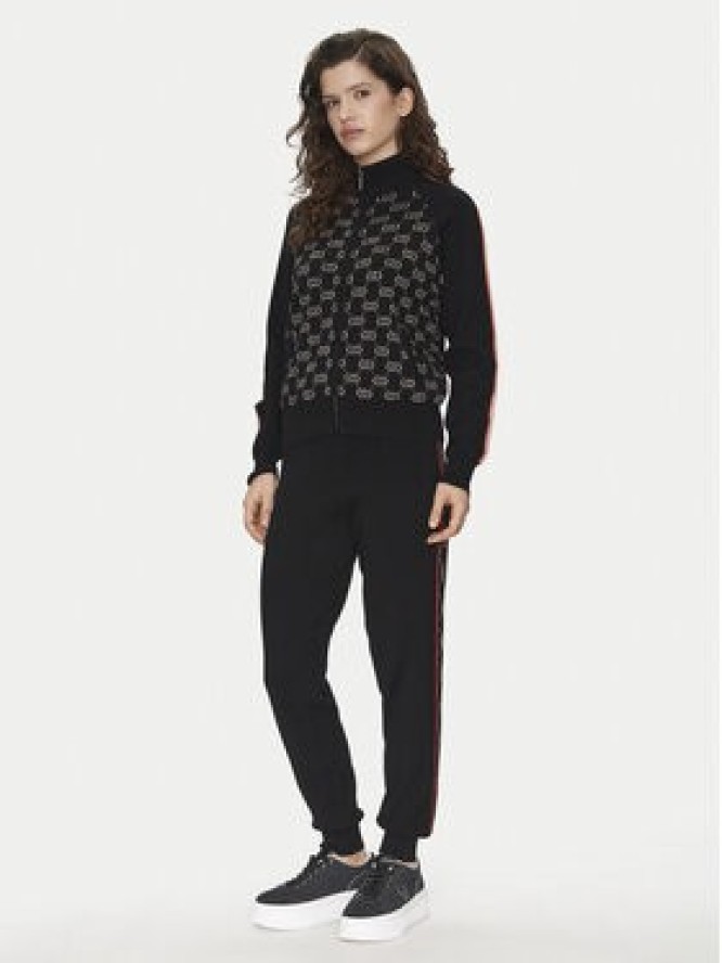 Liu Jo Sport Kardigan TF4224 MS63L Czarny Regular Fit